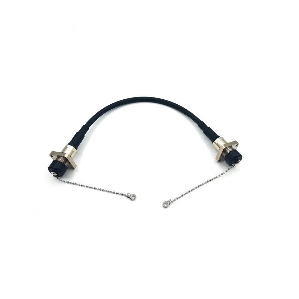 שקע ODC 2 ליבות - מכלול כבל סיב אופטי עמיד למים ODC 2 Core Socket